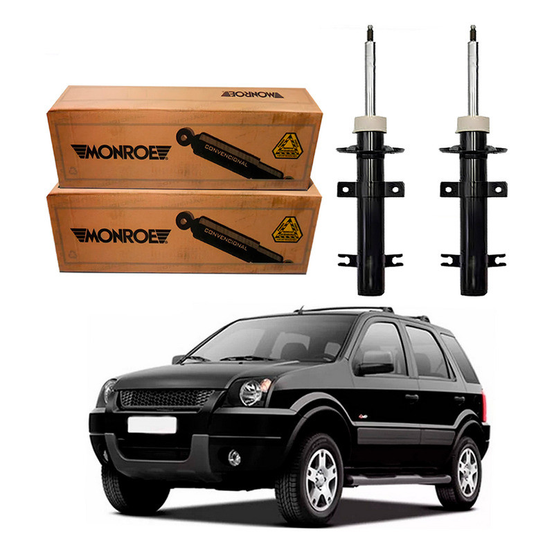 Par Amortecedor Dianteiro Ecosport 1.0 1.6 2.0 2003 A 2007