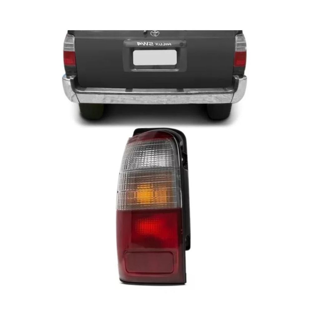 Lanterna Traseira Hilux Sw4 1996 97 98 99 2000 Bicolor