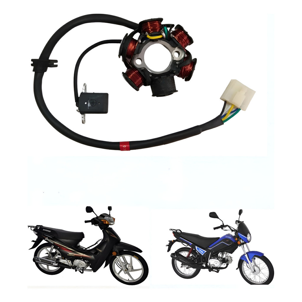 Estator De Bobina Shineray Xy 50cc Q Cross