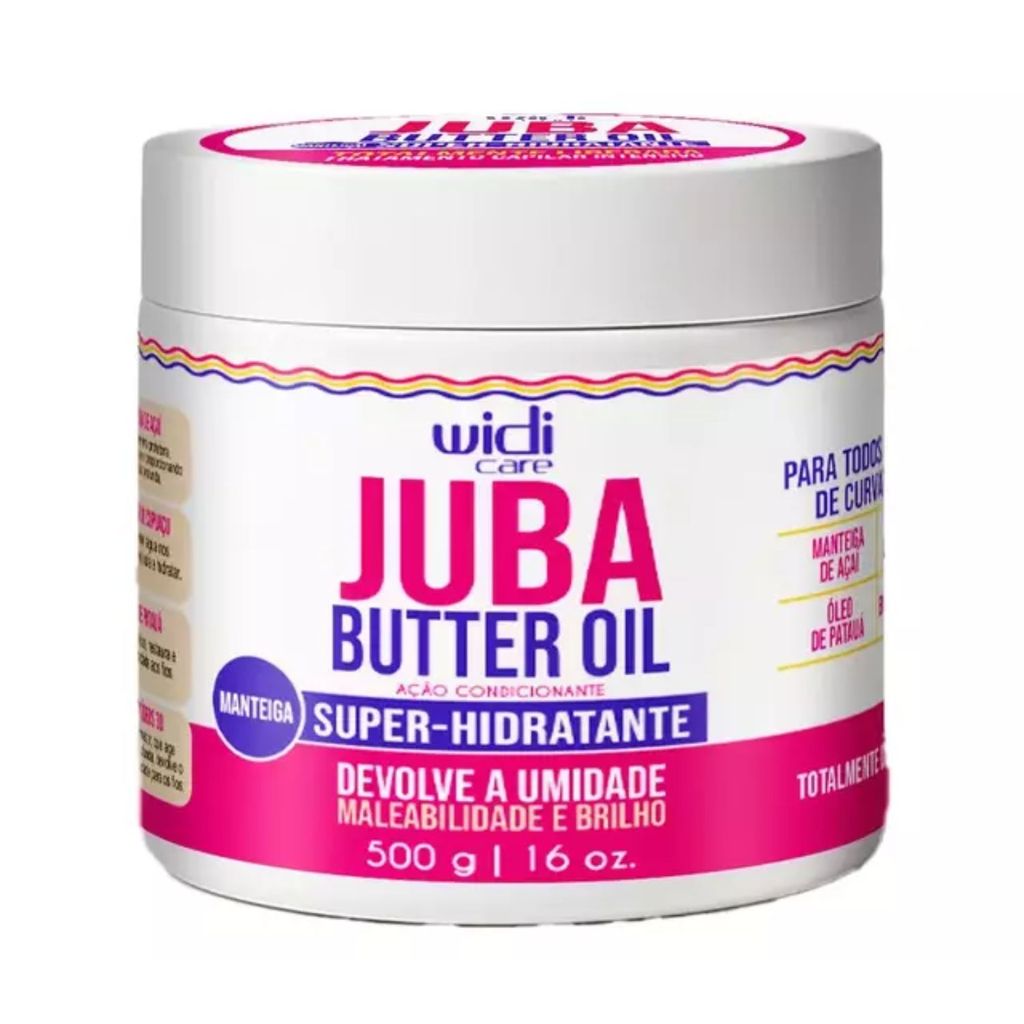 Máscara Widi Care Juba Butter Oil Super-Hidratante 500g