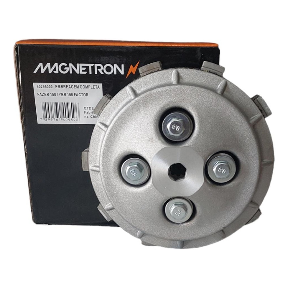 Embreagem MAGNETRON Yamaha Ybr 150 Ubs Factor 2018 2019 2020 2021 2022 2023 EMBREAGEM COMPELTA Cod.9120 em Oferta na Shopee