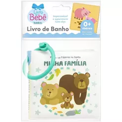 Primeiras Palavras no Banho II | Minha Família | Livro de Banho