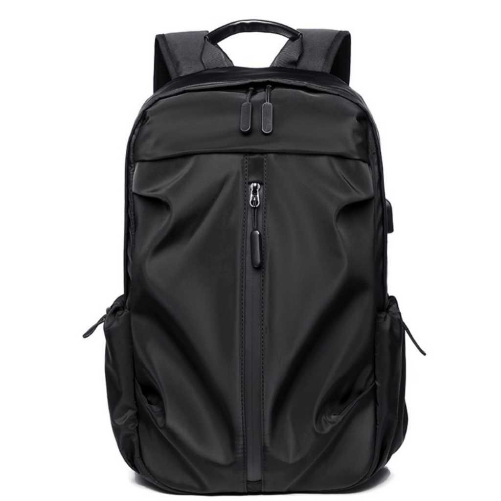 Mochila masculina e feminina espaçosa  escola trabalho viagem notebook USB impermeável