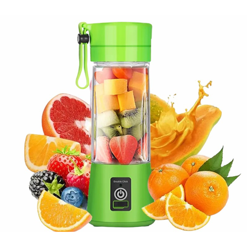 Liquidificador Portátil USB Recarregável – Mixer para Shake, Academia e Fitness