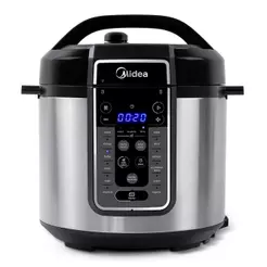 Panela de Pressão Elétrica 6 L MasterSteam Inox Midea PPG70S2 - 220v