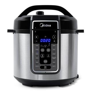 Panela de Pressão Elétrica 6 L MasterSteam Inox Midea PPG70S2 - 220v em Oferta na Shopee