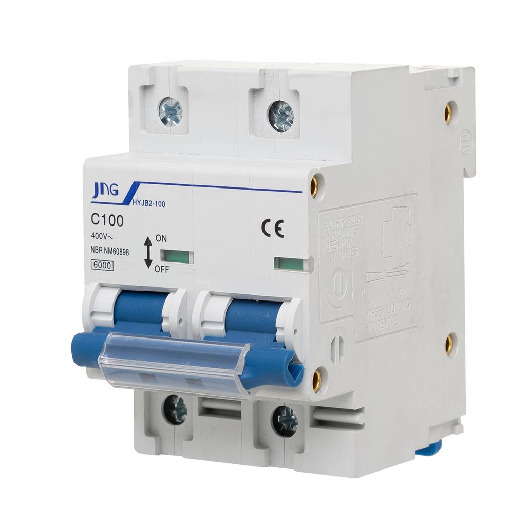 DISJUNTOR 2P 100A  C  6Ka - JNG