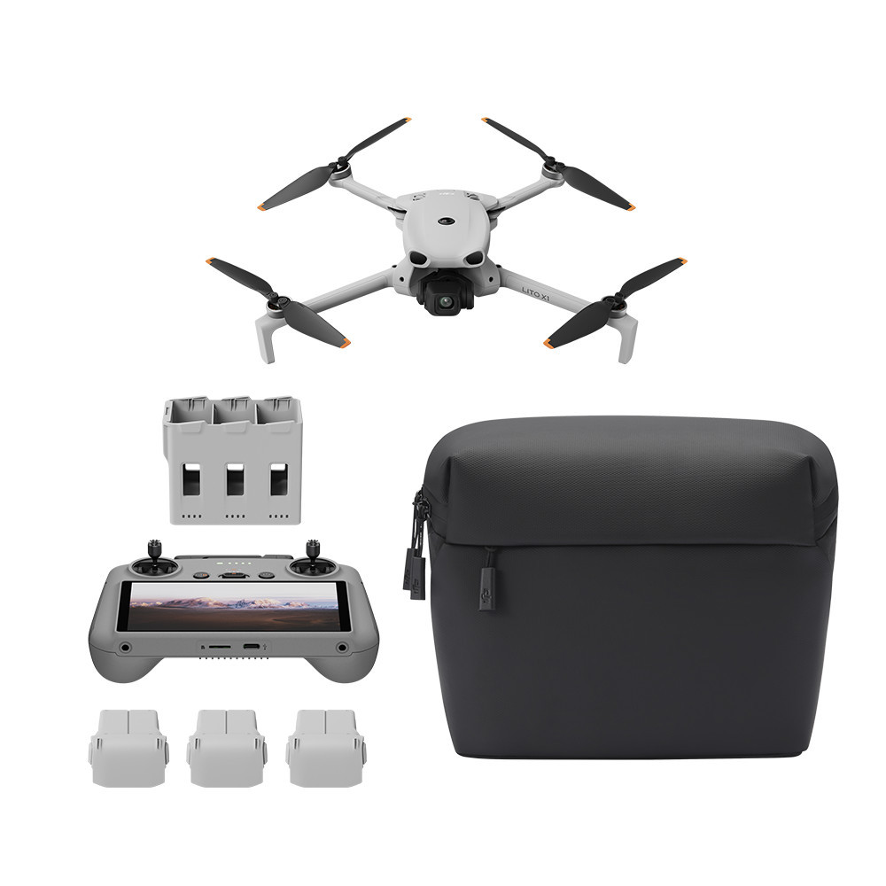 Drone DJI Lito X1 Fly More Combo Plus (Com tela) BR - DJI084