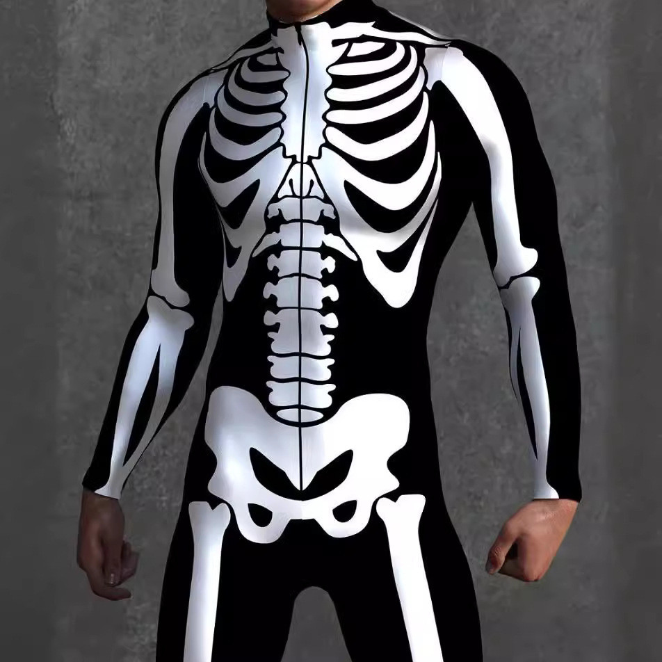 Halloween novo produto collants 3D impressão Digital adulto cosplay traje de uma peça