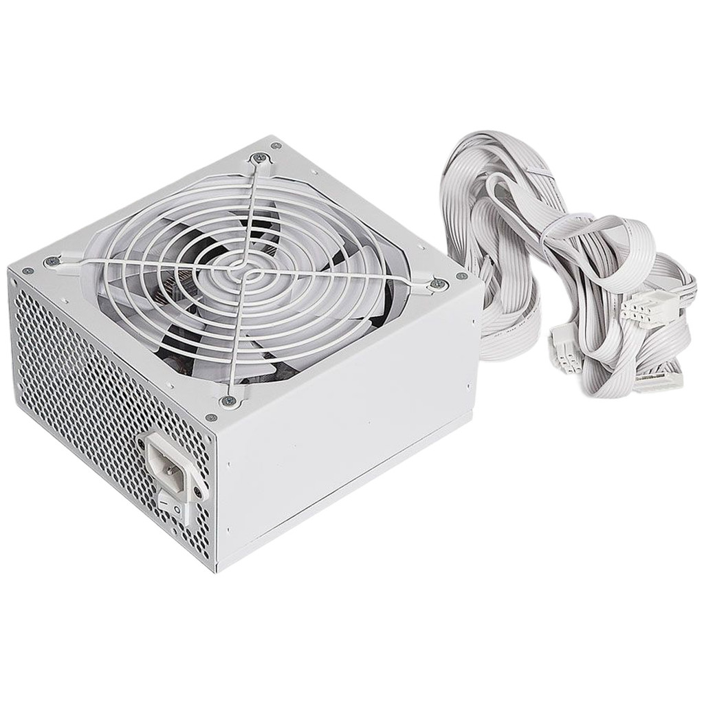 Fonte Duex DX 600FSE+, 600W, PFC Ativo, 80 Plus Bronze, ATX, Branco, 600FSE+
