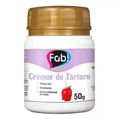 Cremor de Tártaro 50g - Fab