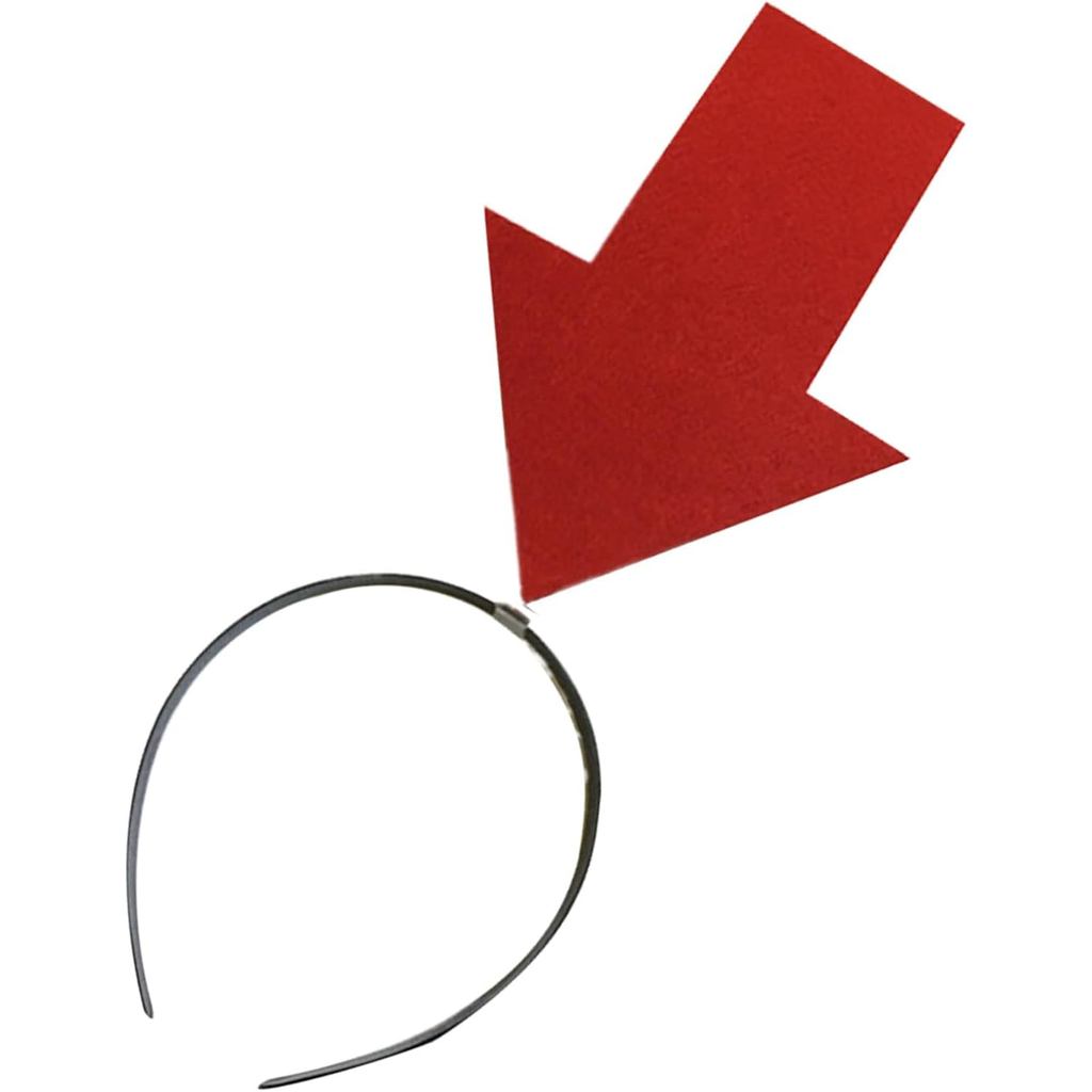CosteHeadb | Acessórios de Cabelo Elásticos Divertidos com Formato de Ponta de Flecha para Cabine de Fotos, Jogos e Supr