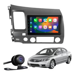 Multimidia Carplay Sem Fio 9' Civic 2007-2011 Cinza Escuro / Grafite 2007-2011