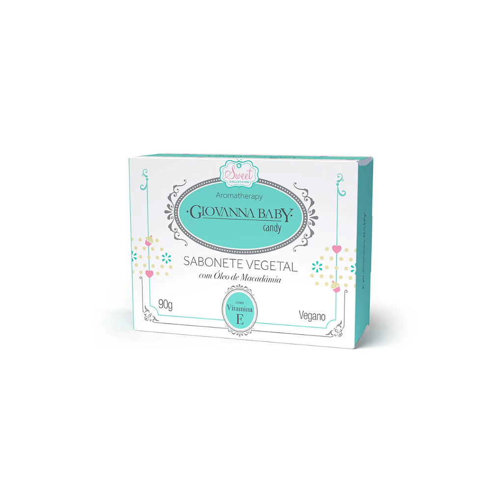 Sabonete Vegetal Candy 90g Giovanna Baby