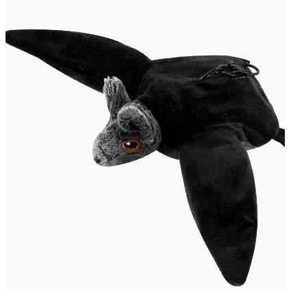 Brinquedo De Cachorro Morcego Voador , Gato De Ativado Por Movimento Com Asas Realistas E Sons De Chilrear Halloween Con