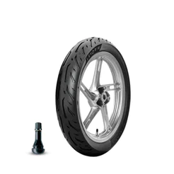 Pneu Aro 17 Levorin 100/80-17 M/C 58S Matrix Sport II TL Sem Câmara + Válvula CBX 250 TWISTER