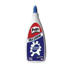 Cola Branca Pritt Tenaz, Secagem transparente 1x225g