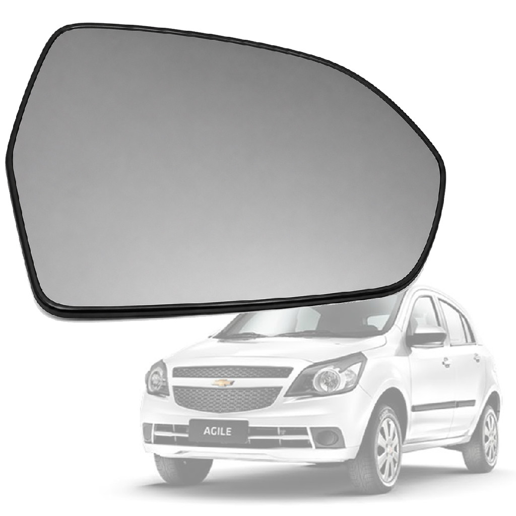 Vidro Retrovisor Direito Agile 2009 A 2014 Chevrolet