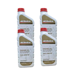 4L Óleo 20W50 Mineral SAE API SL ACDelco 93307462