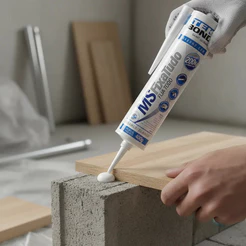 Adesivo Ms Fixa Tudo Hibrido Polímero 400g Tekbond Secagem R Branco