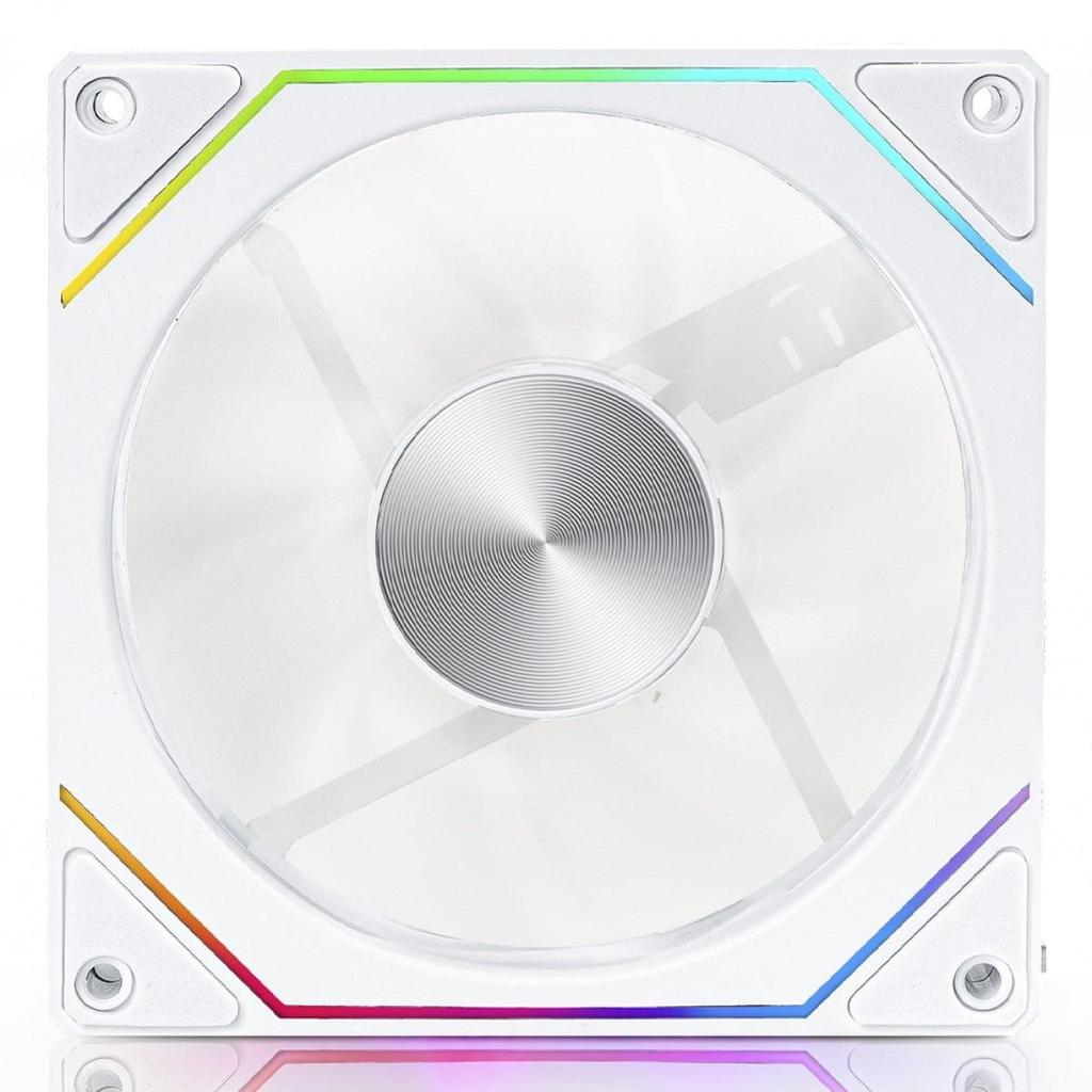 Cooler Para Gabinete Round5 Nordwind Reverse White, ARGB, 120mm, PWM, Branco, R5-NORDWIND-RV-W-2198
