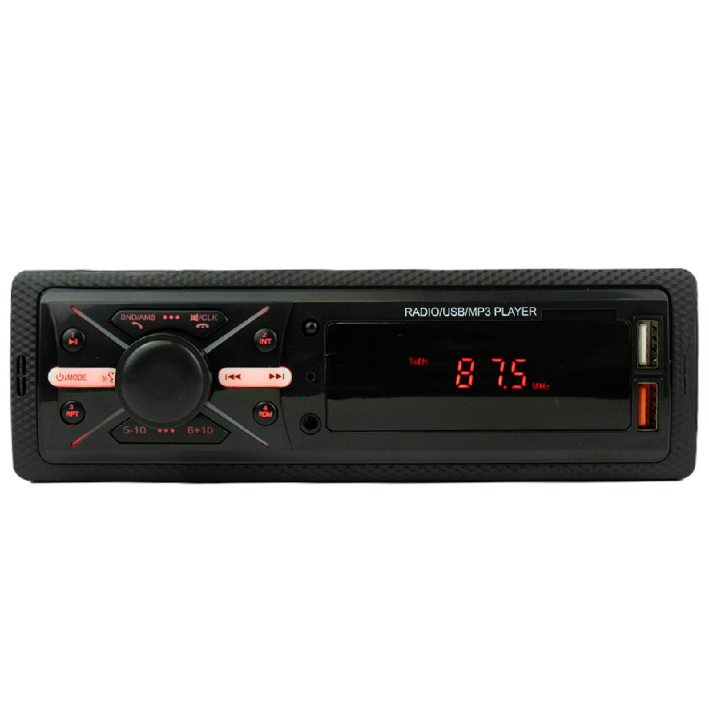 Radio Automotivo Thork Power Beats USB-C MP3 Carro Caminhonete 12V