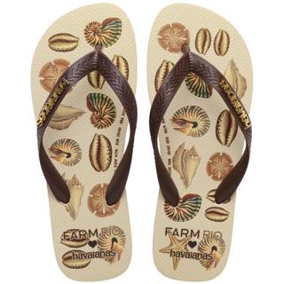 Chinelo Havaianas Farm Conchas