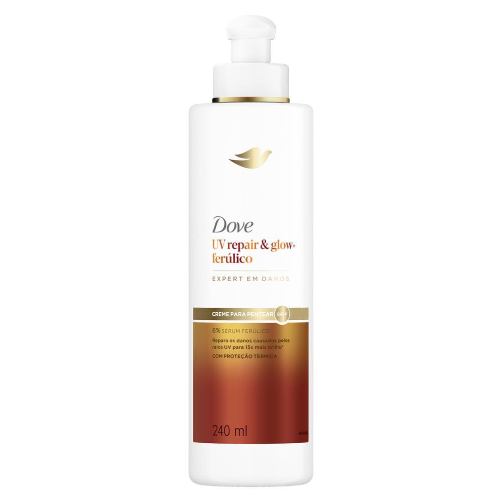 Creme para Pentear Dove UV Repair & Glow + Ferúlico 240ml