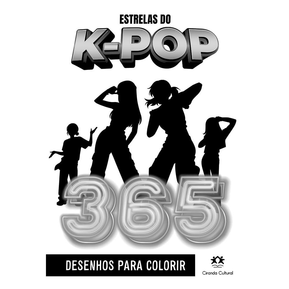 365 Desenhos para Colorir | Estrelas do K-Pop · foto 2