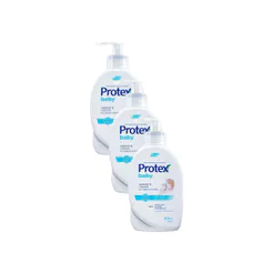 Kit 3 Sabonete Líquido Protex Baby Proteção Delicada 400ml