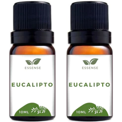 2 Essências Eucalipto 10ml Aromatizador Difusor Umidificador Hidrossolúvel Essência Aromatizante