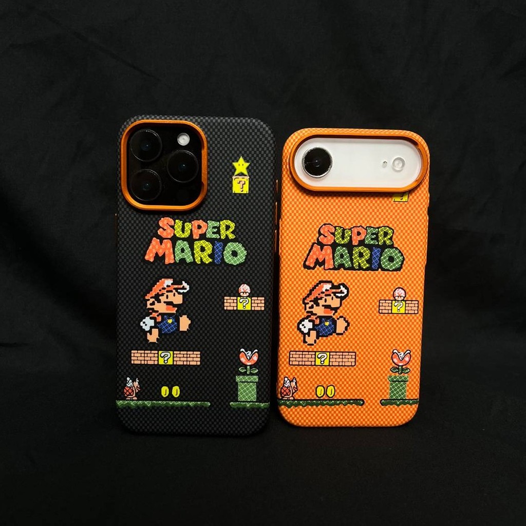 Capa De Telefone Magnética Fosca Ultrafina Série Mario iPhone 18 Pro Max Para 17 Air 16PM…
