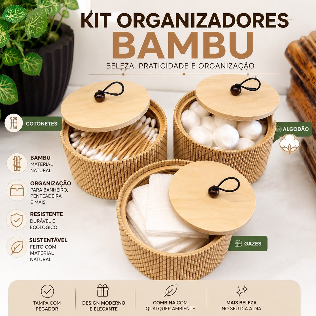 Cesto Porta Objeto Organizador Decorativo Porta Treco Multifuncional
