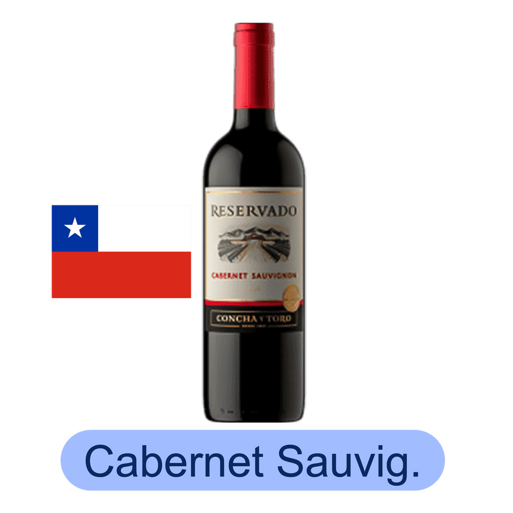 Vinho Concha y Toro Reservado Cabernet Sauvignon Tinto