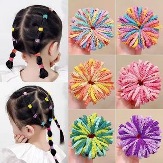 Faixa de cabeça para meninas, faixa de borracha infantil de alta elasticidade, durável, não machuca o cabelo, faixa de b