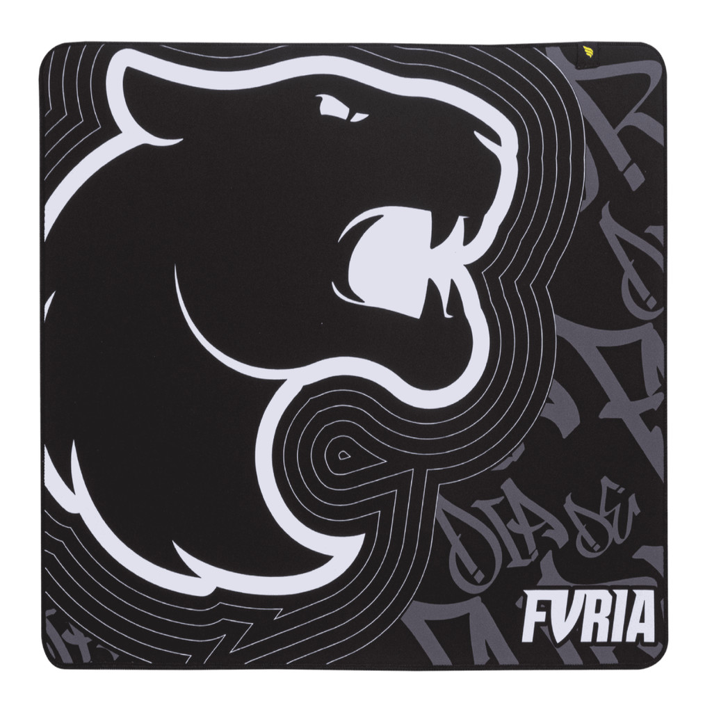 Mousepad Gamer Fallen Pantera Pro Furia Edition Preto Grande 45X40cm e Estendido 90x40cm