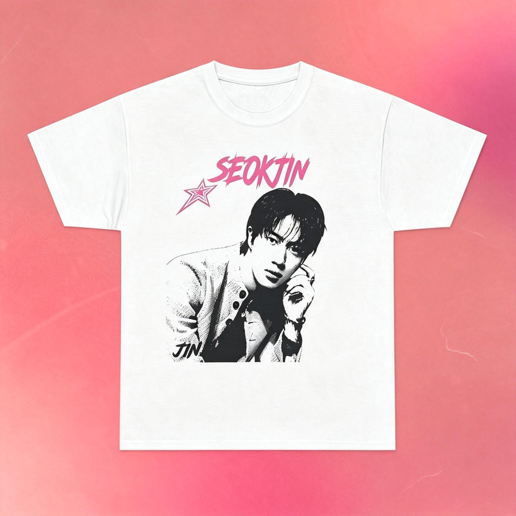 Camiseta Feminina Estampa Figura com Nome Sextin e Estrela Moderna Confortável Atemporal Tendência