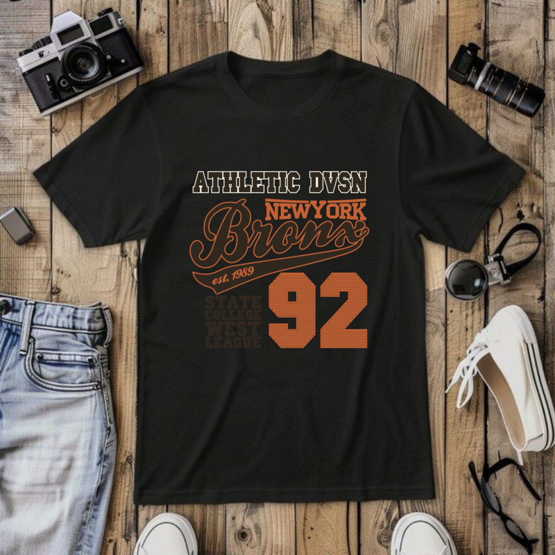 Camiseta Masculina e Feminina Algodão Bronx Estampada Oferta Especial com Preço Promocional e Condição Exclusiva