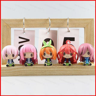 ST1 5pcs Os Quintais Nakano Yotsuba Itsuki Bonito Chibi Action Figure Ornamento TS1 7VEP