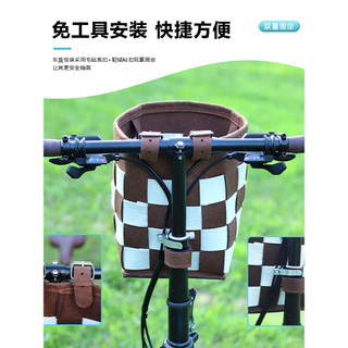 Cesta de bicicleta dobrável cesta de bicicleta frente saco Mountain Bike cesta dianteira cesta de bicicleta
