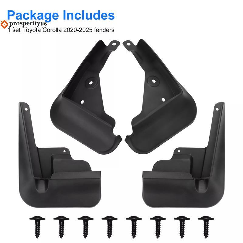 [PPTS] Para Corolla 2020 2021 2022 2023 Guarda-Lamas Mud Flaps Versão Dos Eua Protetores Contra Respingos Acessórios Car
