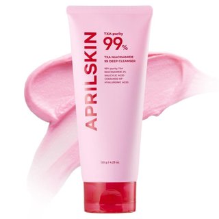 APRILTXANiacinamida99CuidadoDosPorosGomaDeMascarRosaLimpadorProfundo | 99% de TXA de Alta Pureza + Niacinamida | Limpado