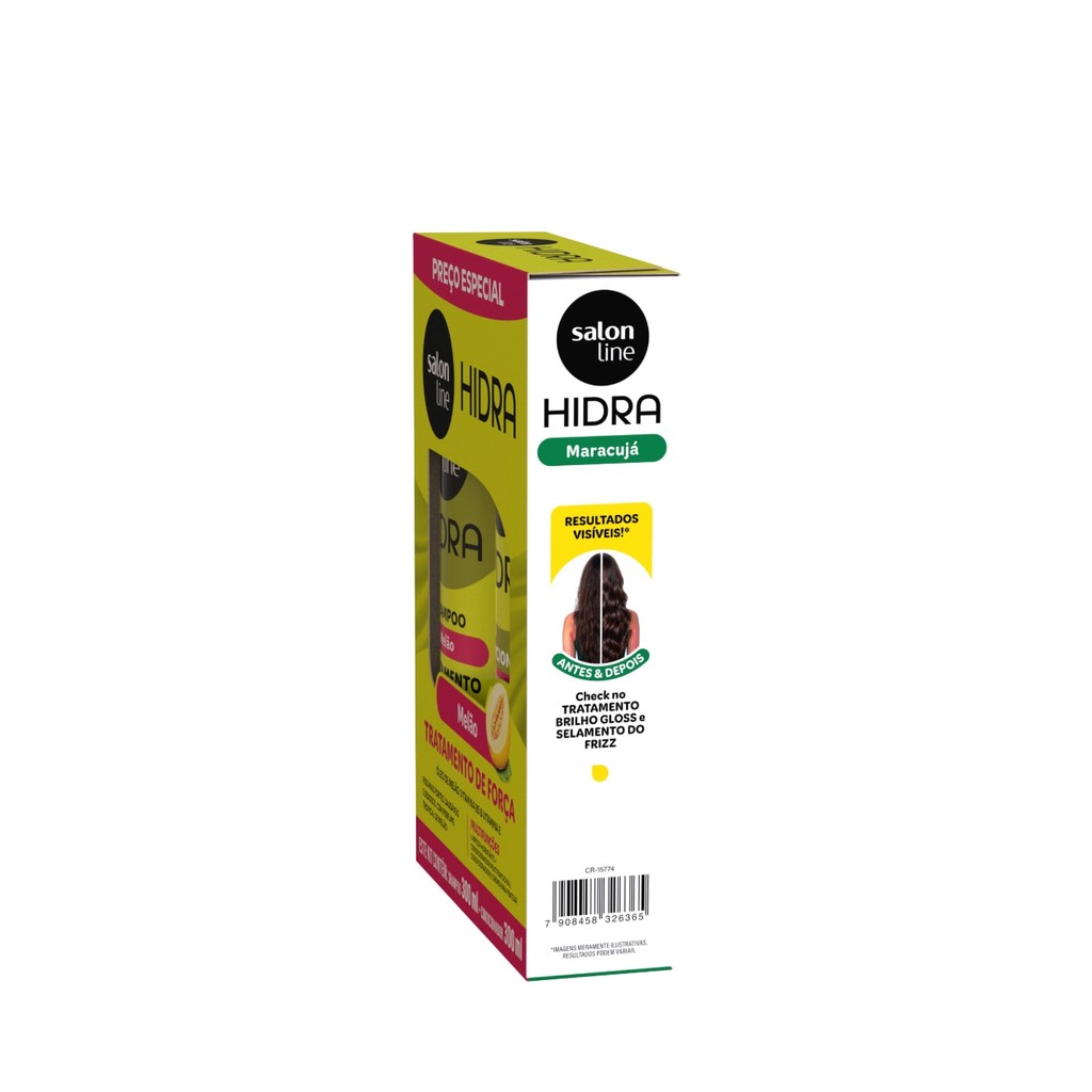 Kit Shampoo e Condicionador Hidra Explosão de Melão 300ml · foto 2