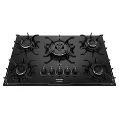 Cooktop a Gás 5 Bocas Itatiaia Itamaster Tripla Chama Preto Bivolt
