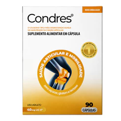 Condres Colágeno Tipo II Não Hidrolisado 90 Cápsulas