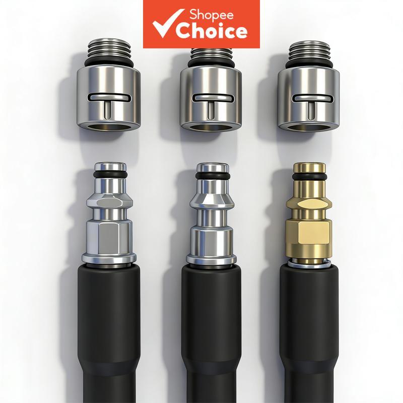 Adaptador De Lavadora De Pressão 1/4 Polegada Para Pontas De Bico De Limpeza De Drenagem Karcher K Series Lavor Bosch Di