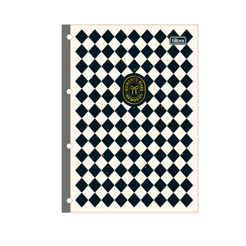 Refil Para Caderno Argolado UNIVERSITÁRIO West Village 80 Folhas - TILIFLEX