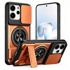 Para OPPO A6X A5 Pro Reno 16 15 14 13 12 Pro 16F 15F 14F 13F Caso À Prova De Choque Slide Lente Da Câmera Armadura Capa