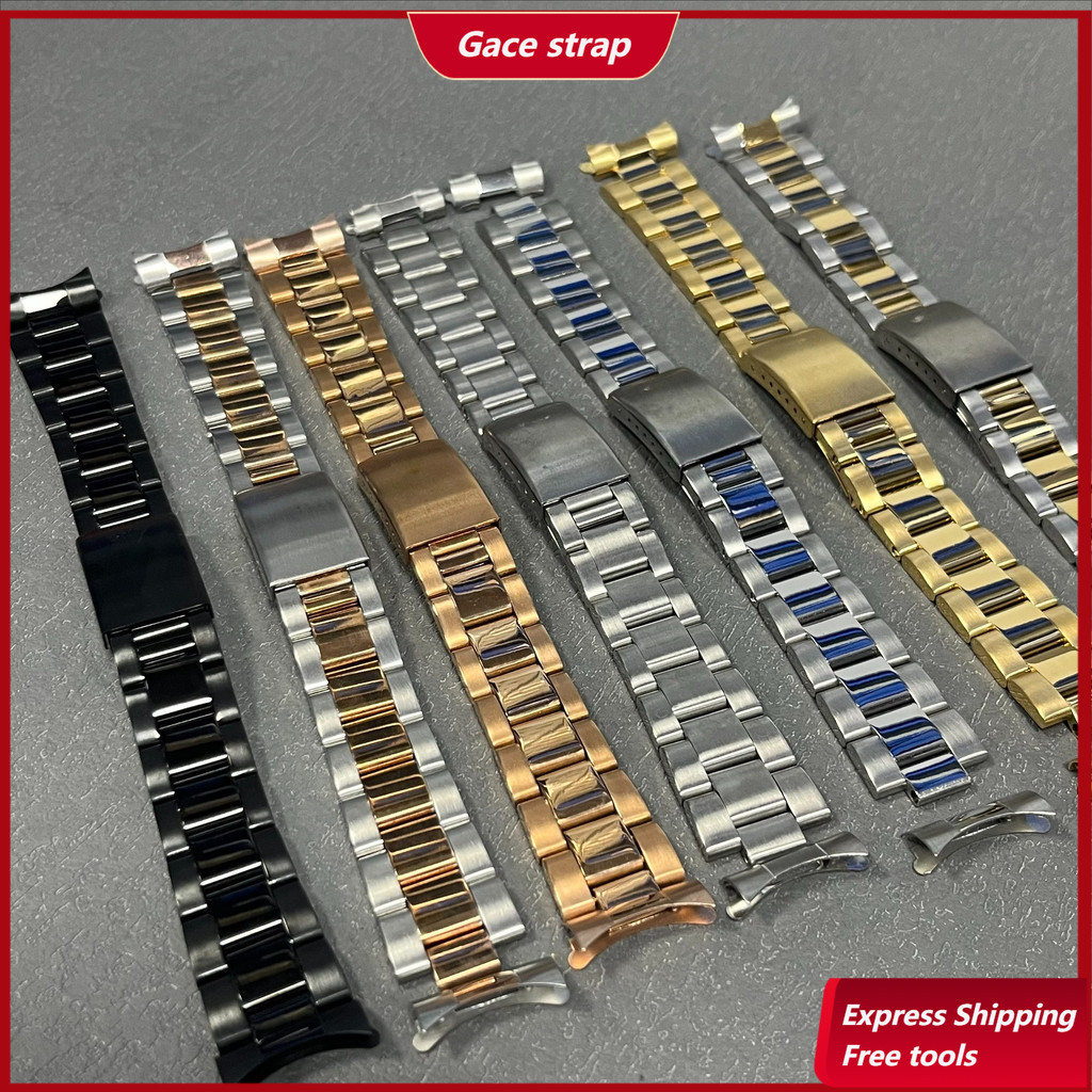 Para 19MM 20MM Pulseira De Relógio Rolex datejust 1550 15203 Ostra Perpétuo