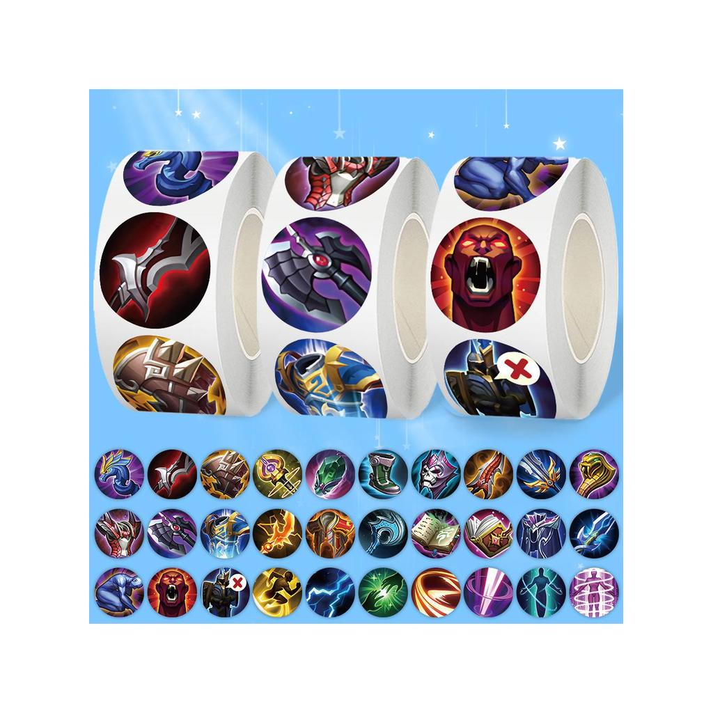 King's Glory Equipment Adesivos Rolo Adesivos Manual de Jogo Material Adesivos de Vedação Fita de Corte Autoadesiva Atac